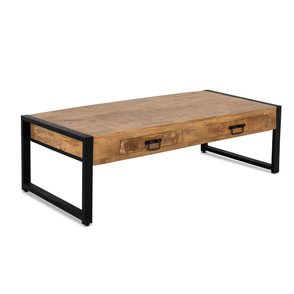 Coffee table Britt with drawers 140