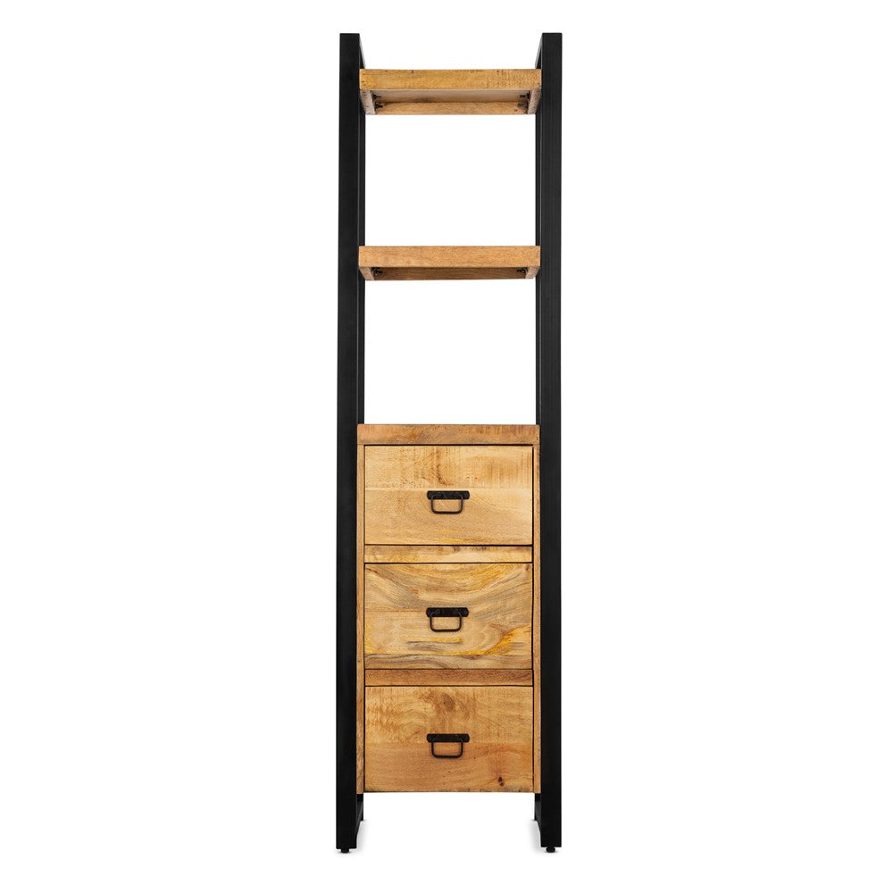 Bookcase Britt with Drawers