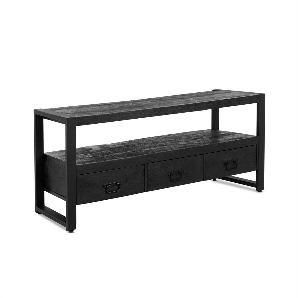 Tv-Meubel Britt Zwart met Laden 150