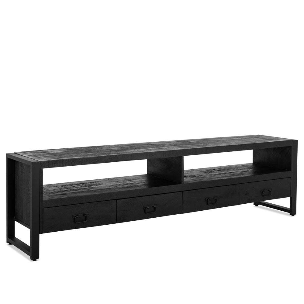 Tv-Meubel Britt Zwart met Laden 220