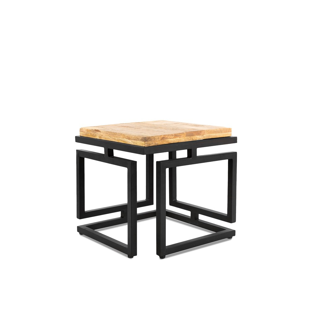Coffee table with Geometric Base