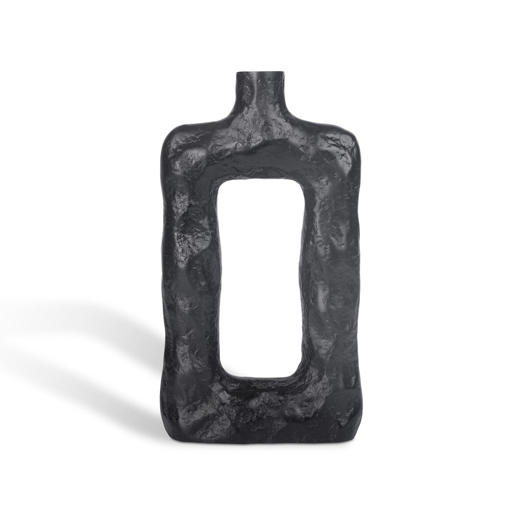 Vase Langwerpige Zwart
