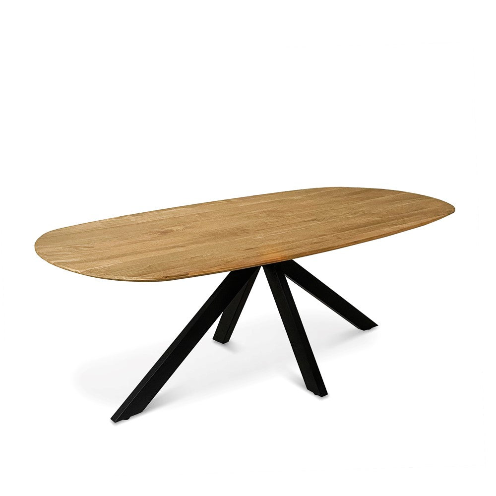 Ovaal Danish Eettafel Runa 160