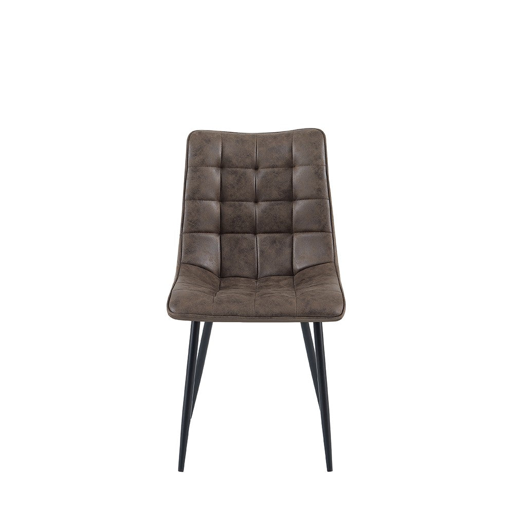 Eetkamerstoel Lucille Licht Bruin 4 stuks per doos (set van 4)