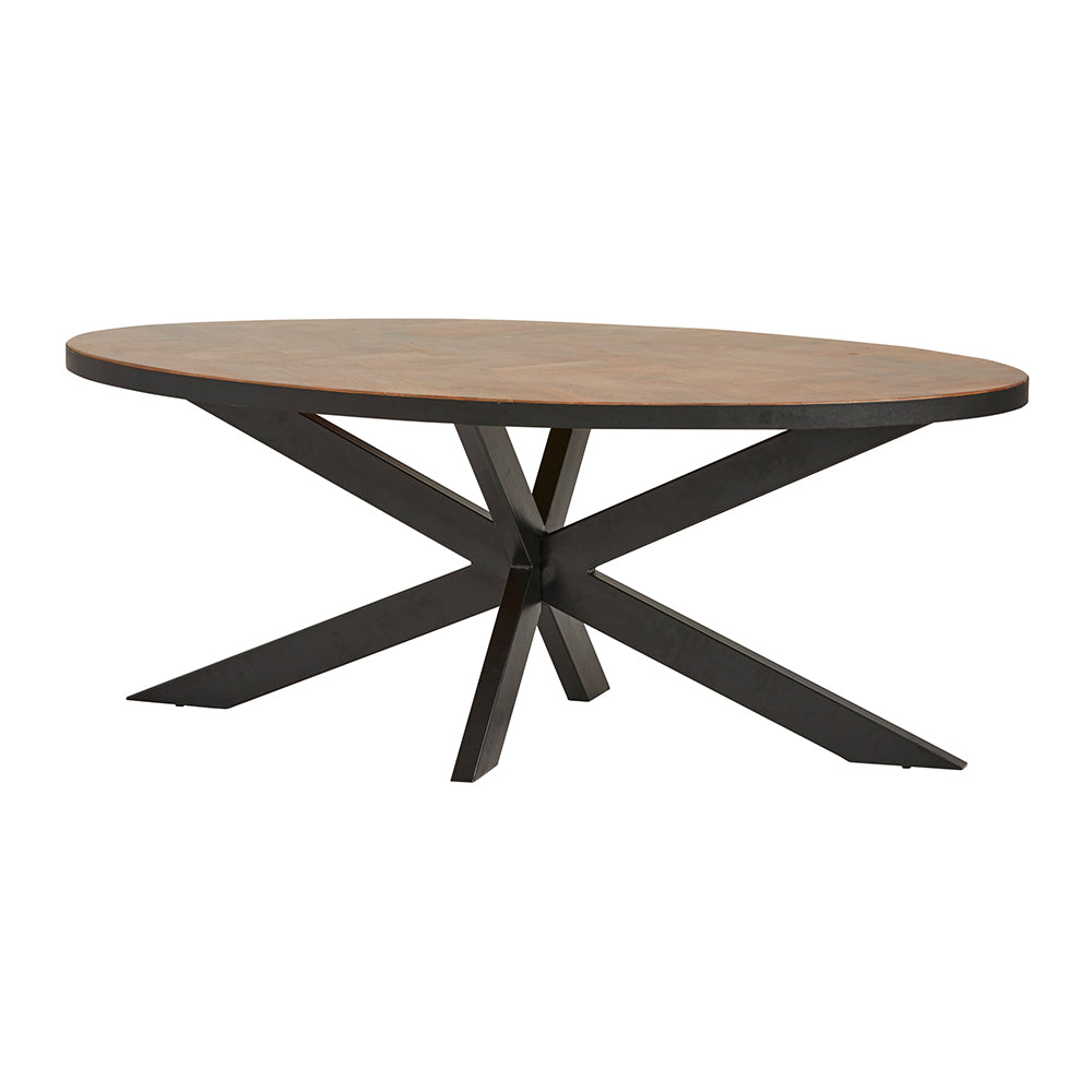 Eettafel 180, herringbone