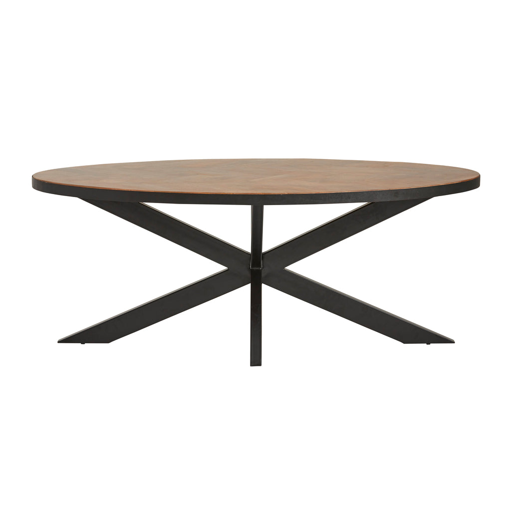 Eettafel 180, herringbone