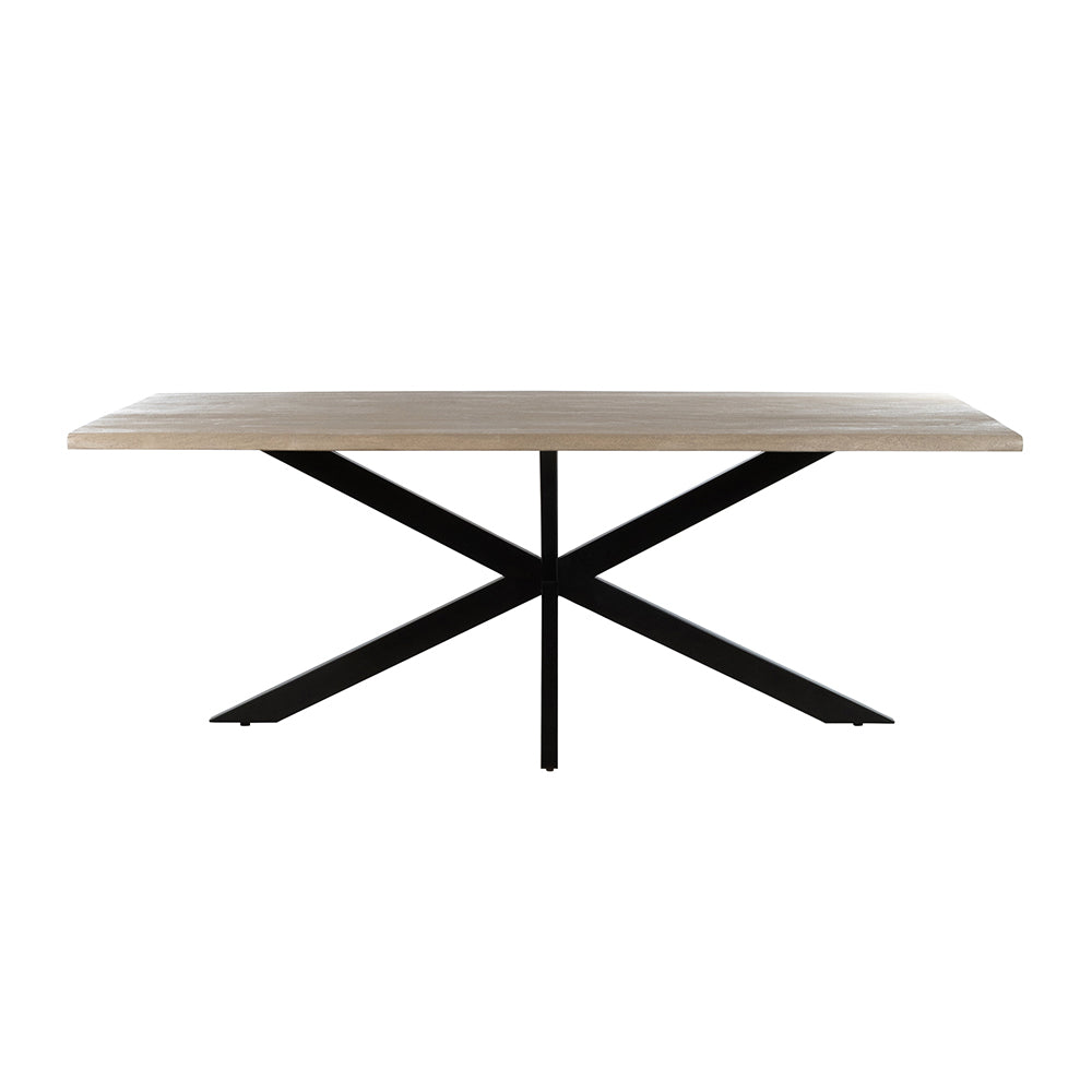 Eetkamertafel 240, Acacia Weathered Wood