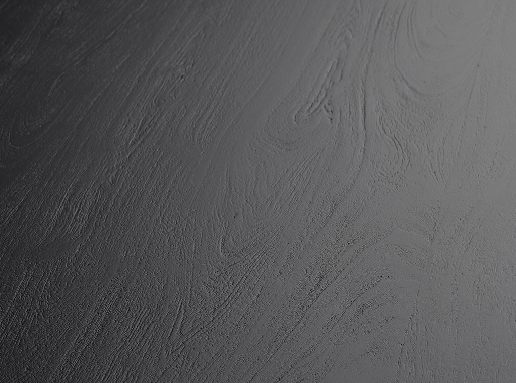 Eetkamertafel Deens ovaal 210, Acacia Zwart