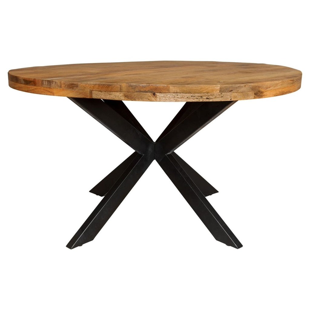 Eetkamertafel Denver | Rond | Mangohout | 110 cm