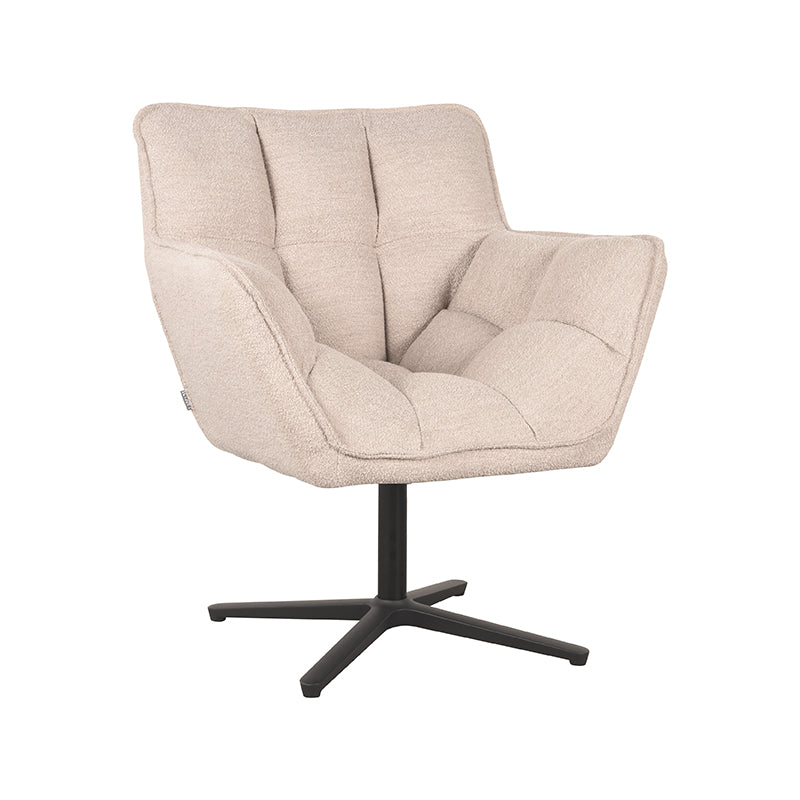 LABEL51 Fauteuil Ian - Natuurlijk - Lus