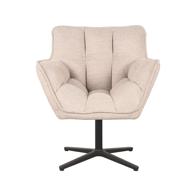 LABEL51 Fauteuil Ian - Natuurlijk - Lus