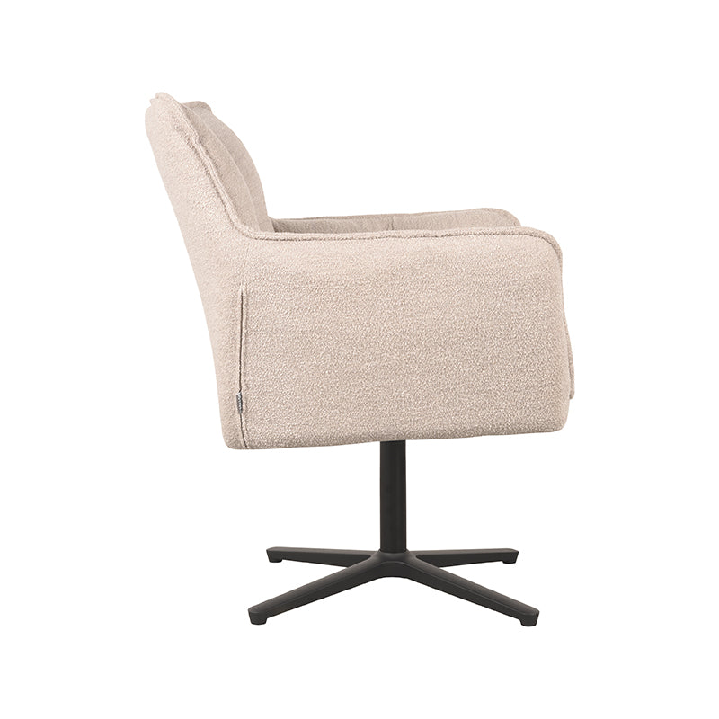 LABEL51 Fauteuil Ian - Natuurlijk - Lus