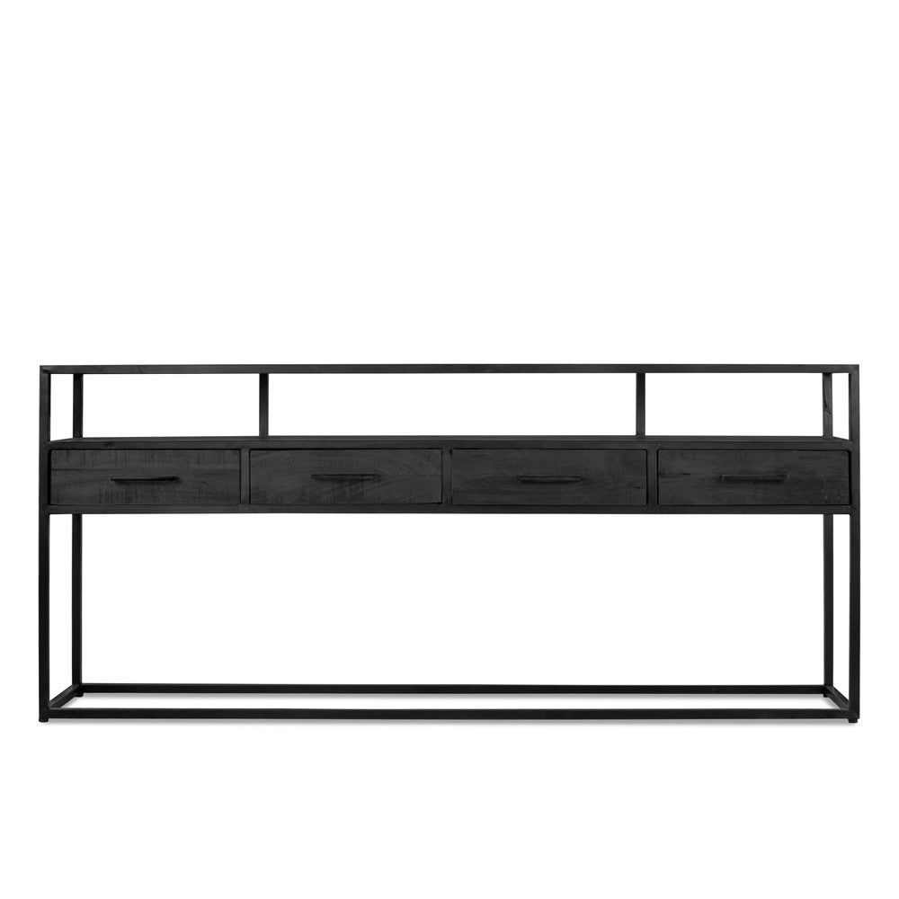 Sidetable Jax Zwart 180