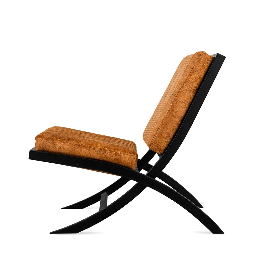 Lounge stoel Madrid Cognac