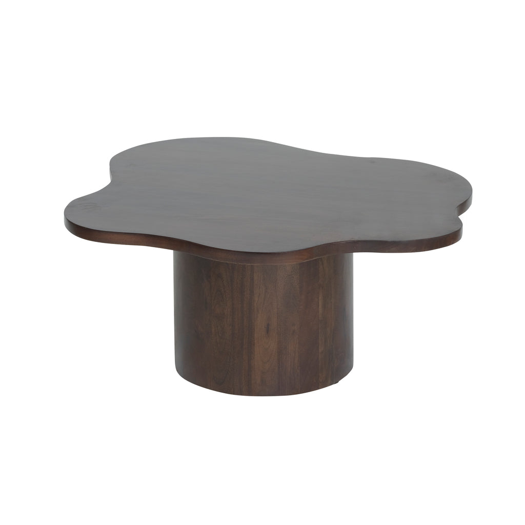 Fiore salontafel 98, Mango Bruin Walnoot