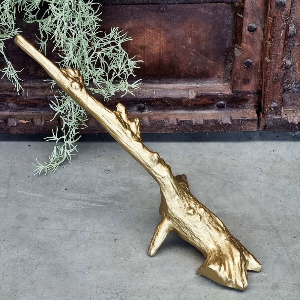 Sculptuur Goud Gespoten