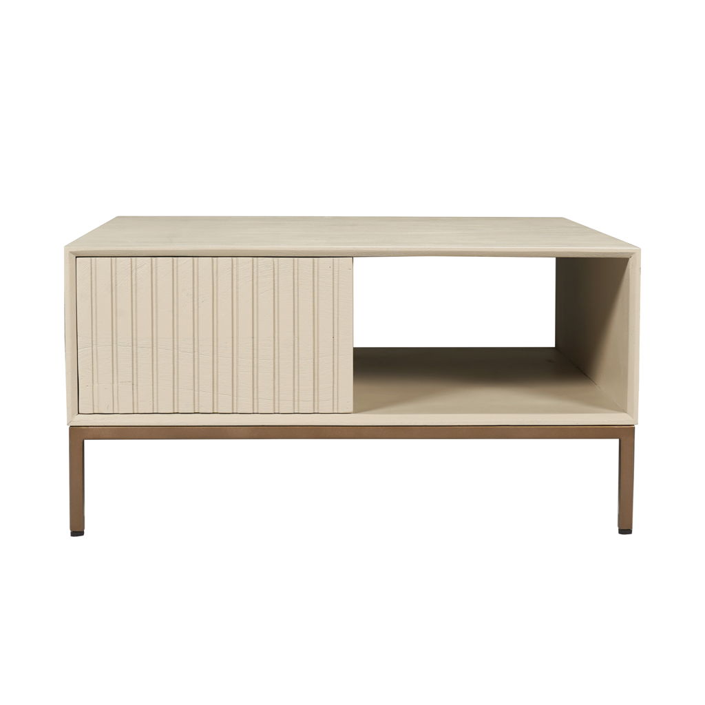 Coffee table Madison Sand | 80 cm | Square