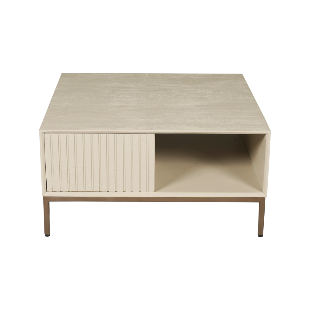 Coffee table Madison Sand | 80 cm | Square
