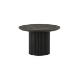 Salontafel Ø60, Acacia Zwart