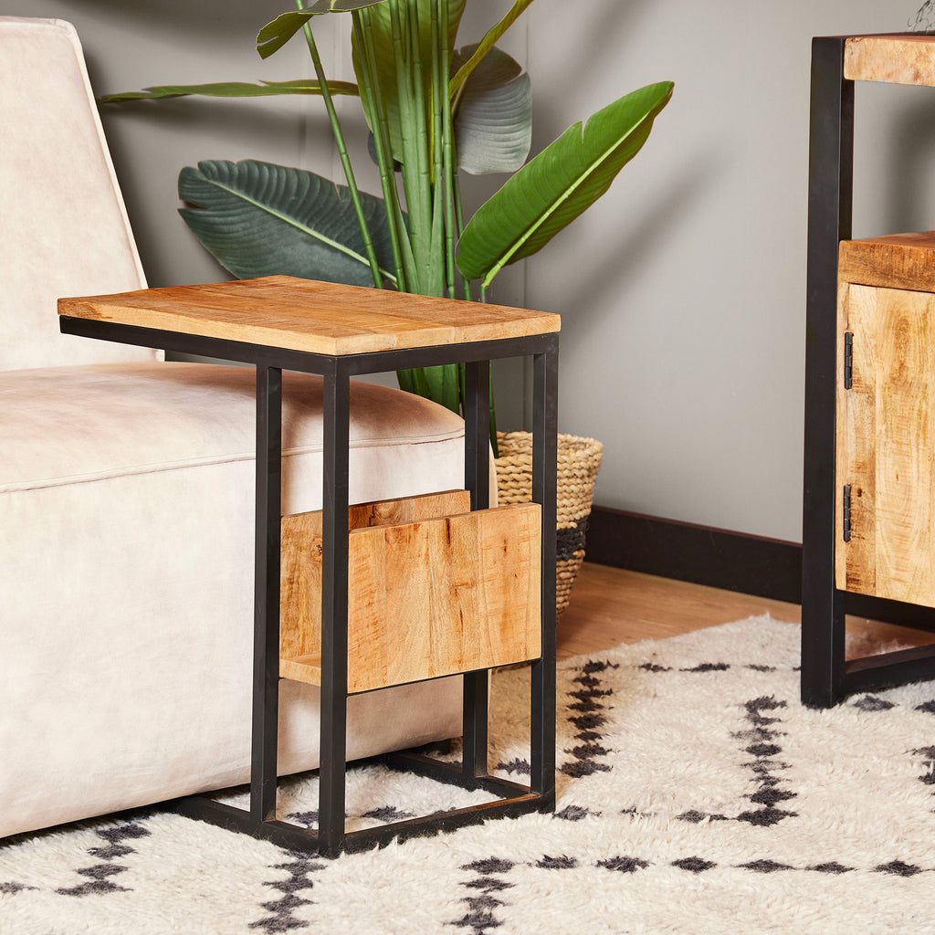 Schuifregelaar | Natuurlijk mangohout