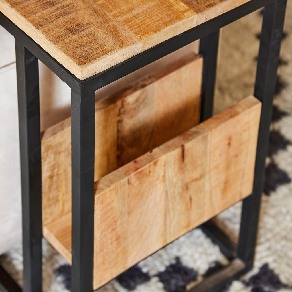 Schuifregelaar | Natuurlijk mangohout