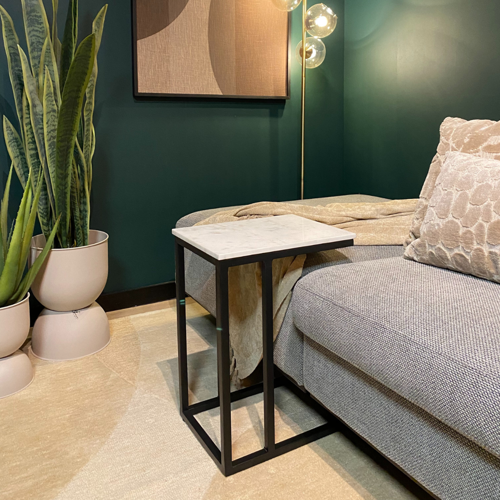 Schuifregelaar Nova | Wit marmer