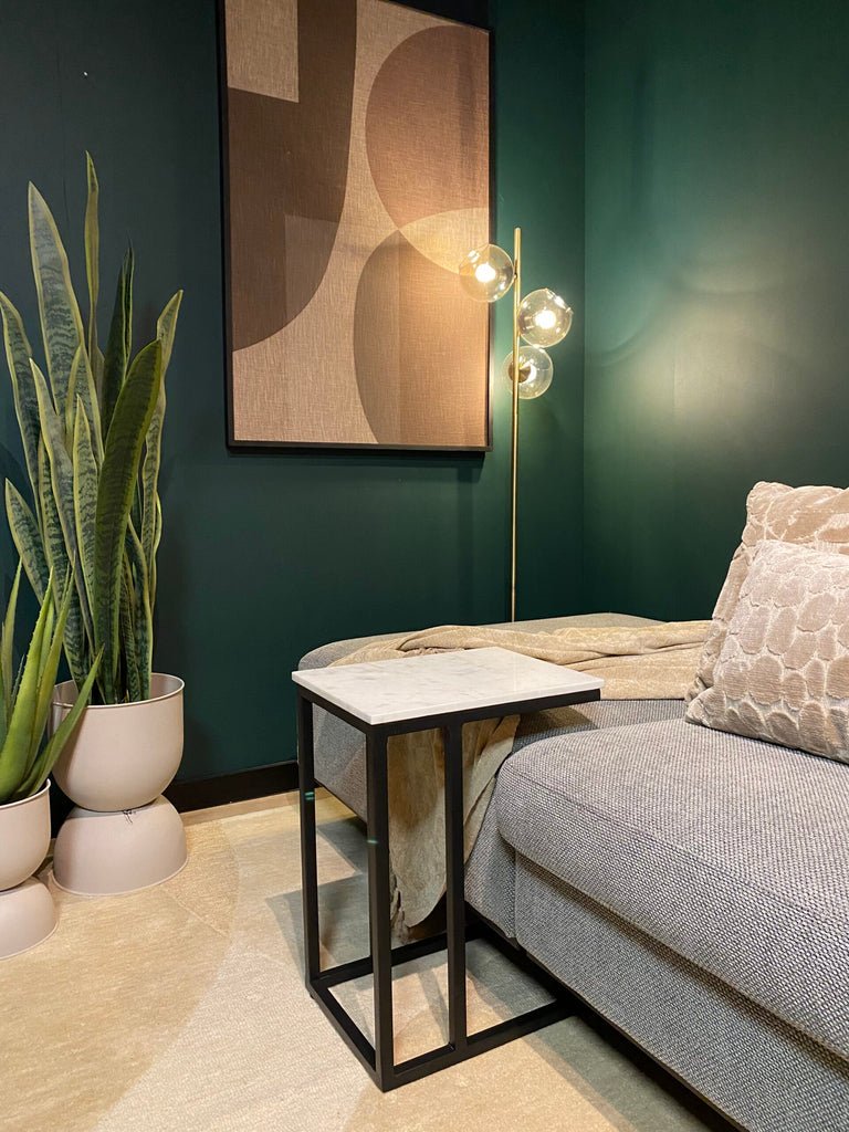 Schuifregelaar Nova | Wit marmer