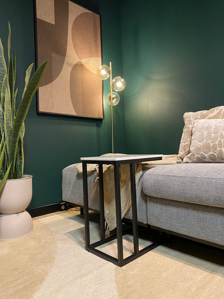 Schuifregelaar Nova | Wit marmer