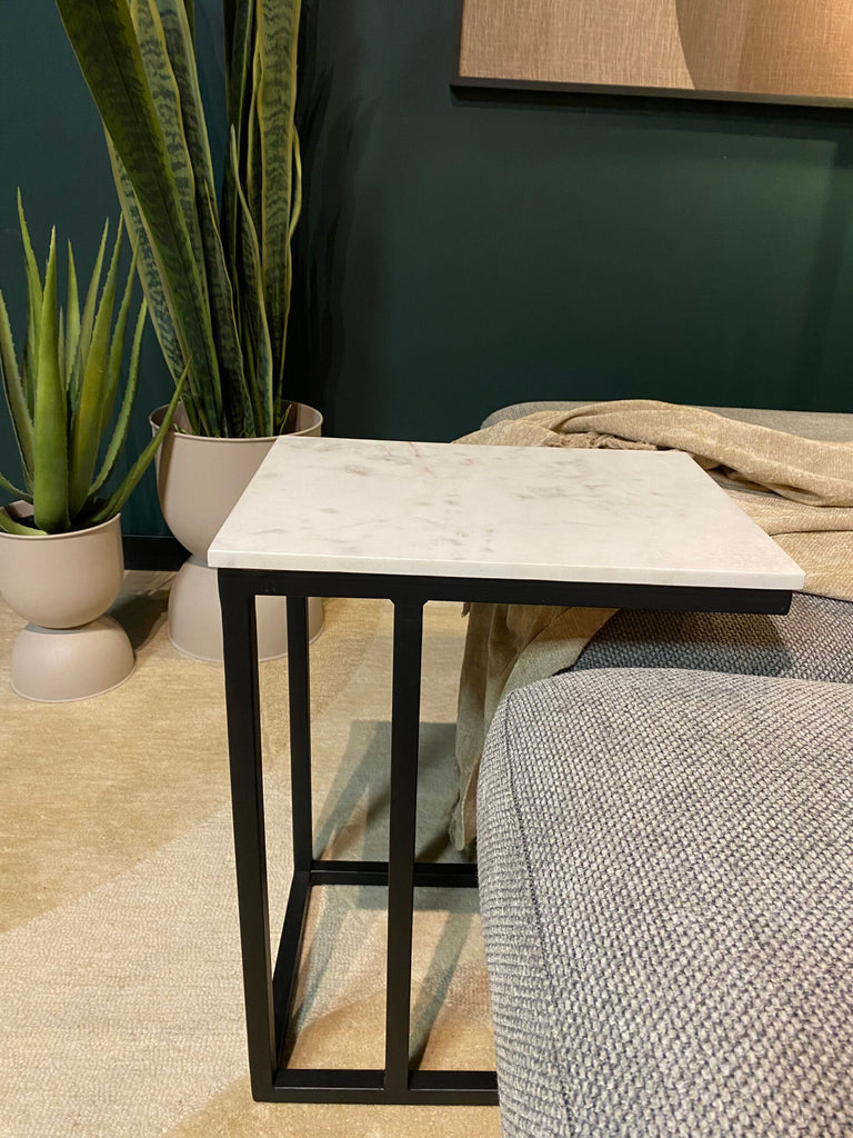 Schuifregelaar Nova | Wit marmer