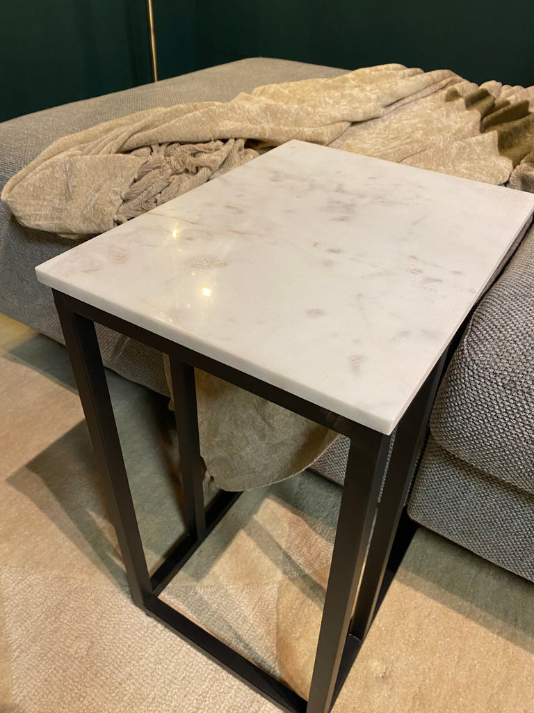 Schuifregelaar Nova | Wit marmer