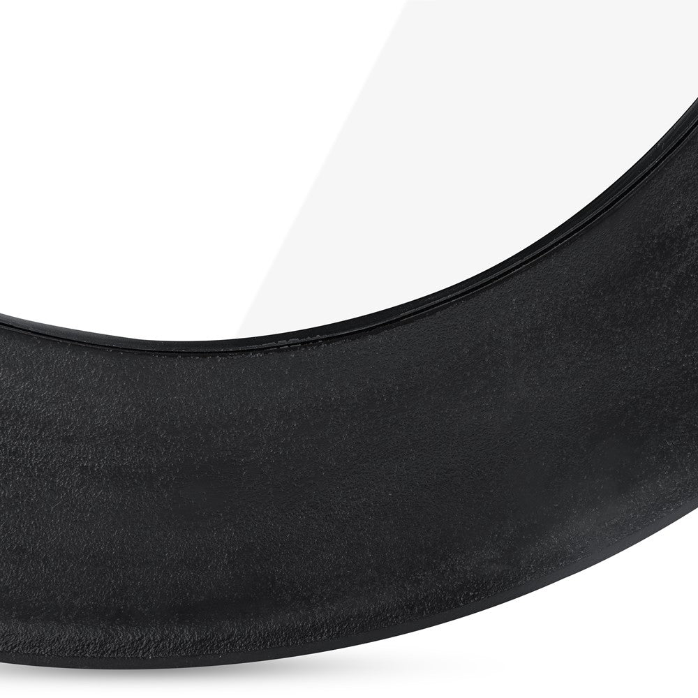 Mirror Round Black Small
