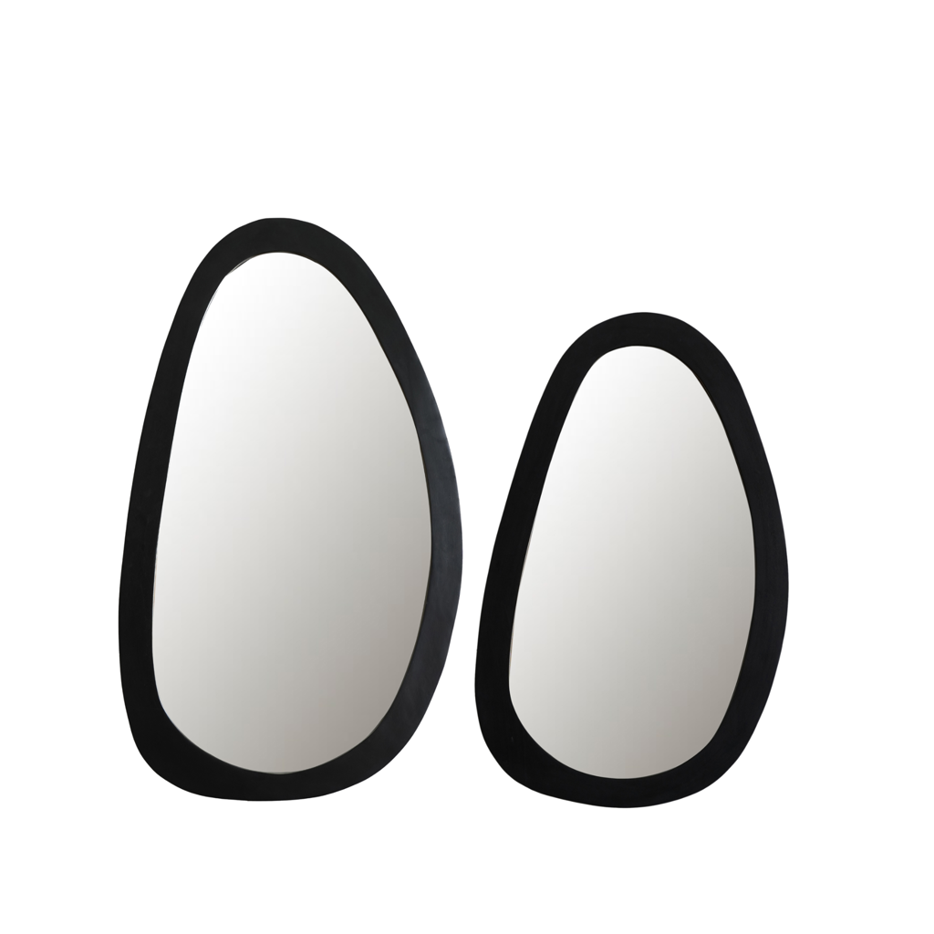 Spiegel Lou | 60 cm | Zwart