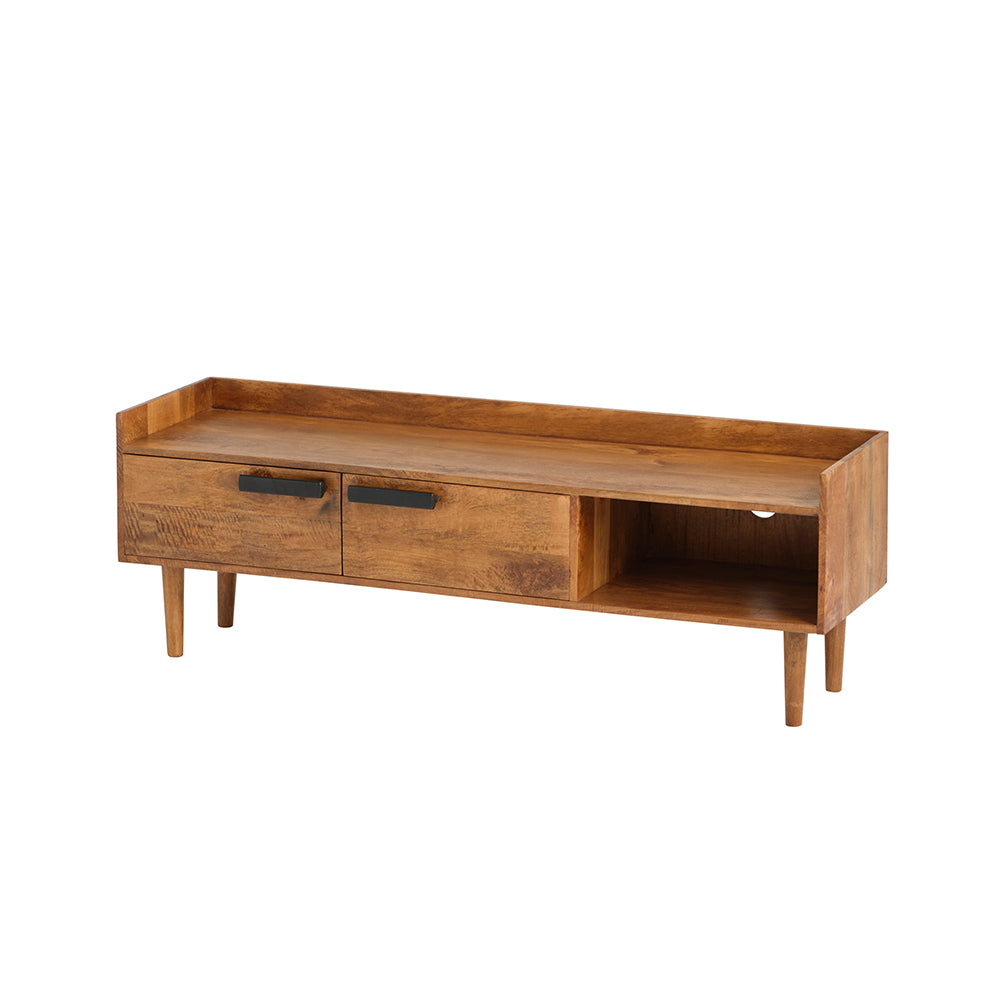 TV Cabinet 150 with 2 doors and 1 open compartment