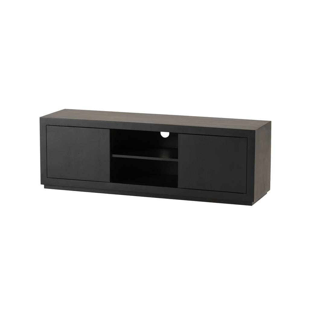 TV cabinet 150 with 2 doors and 2 open compartments