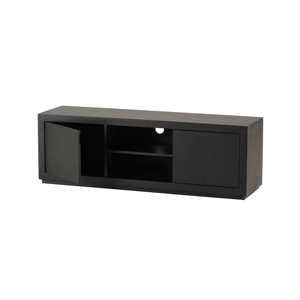 TV cabinet 150 with 2 doors and 2 open compartments