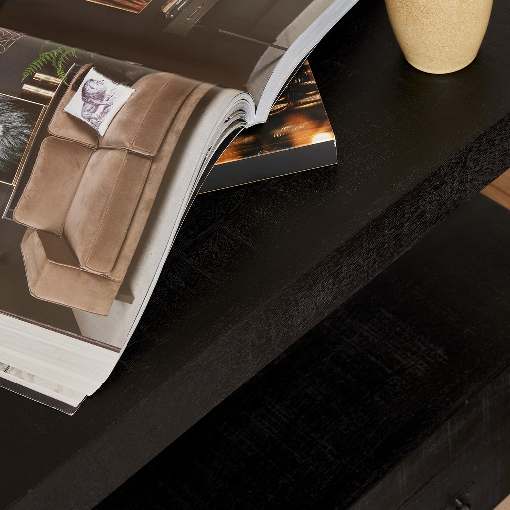 Tv meubel Boaz Zwart | 150 cm