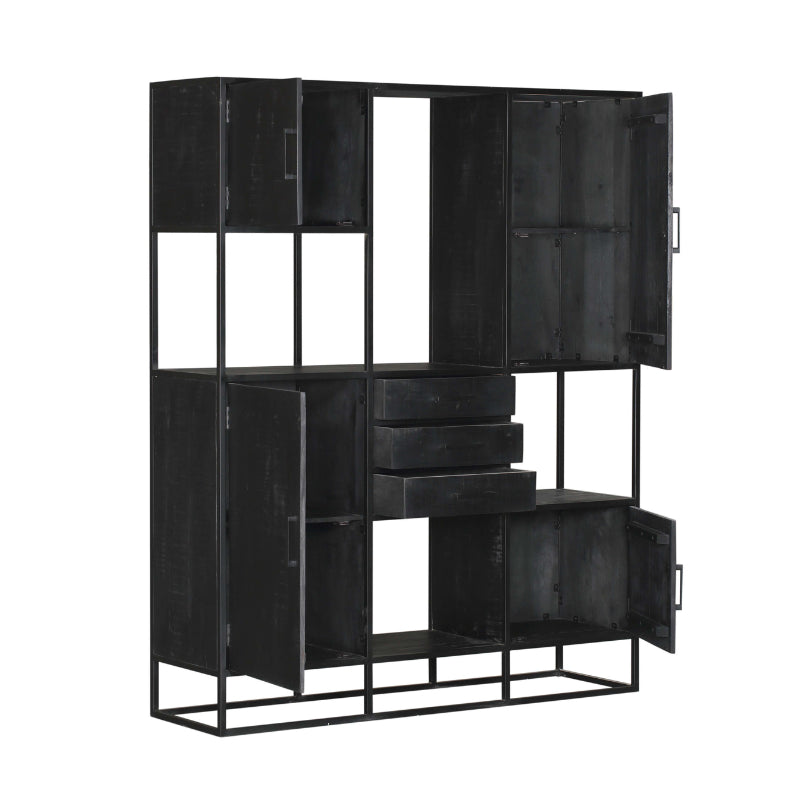 Shelf Unit Denver Black | Supreme | XXL