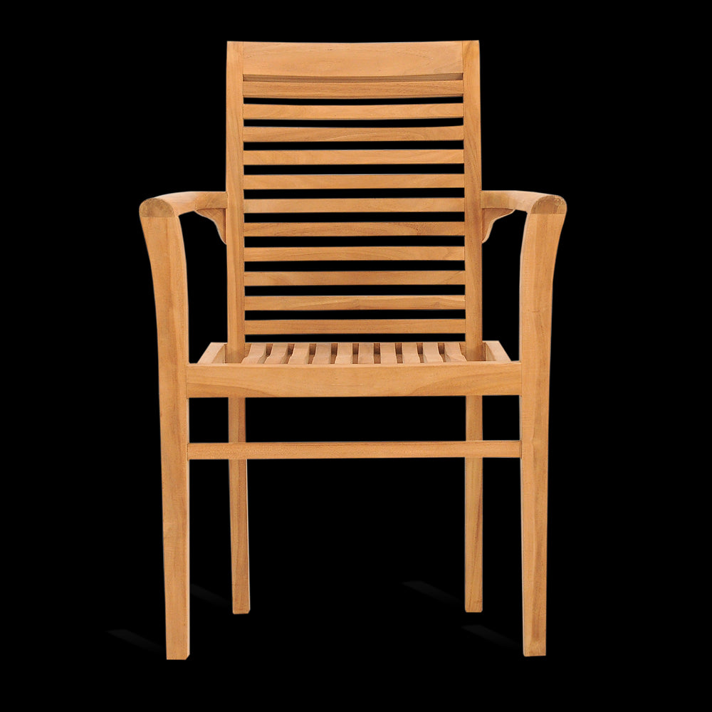 Garden chair stackable