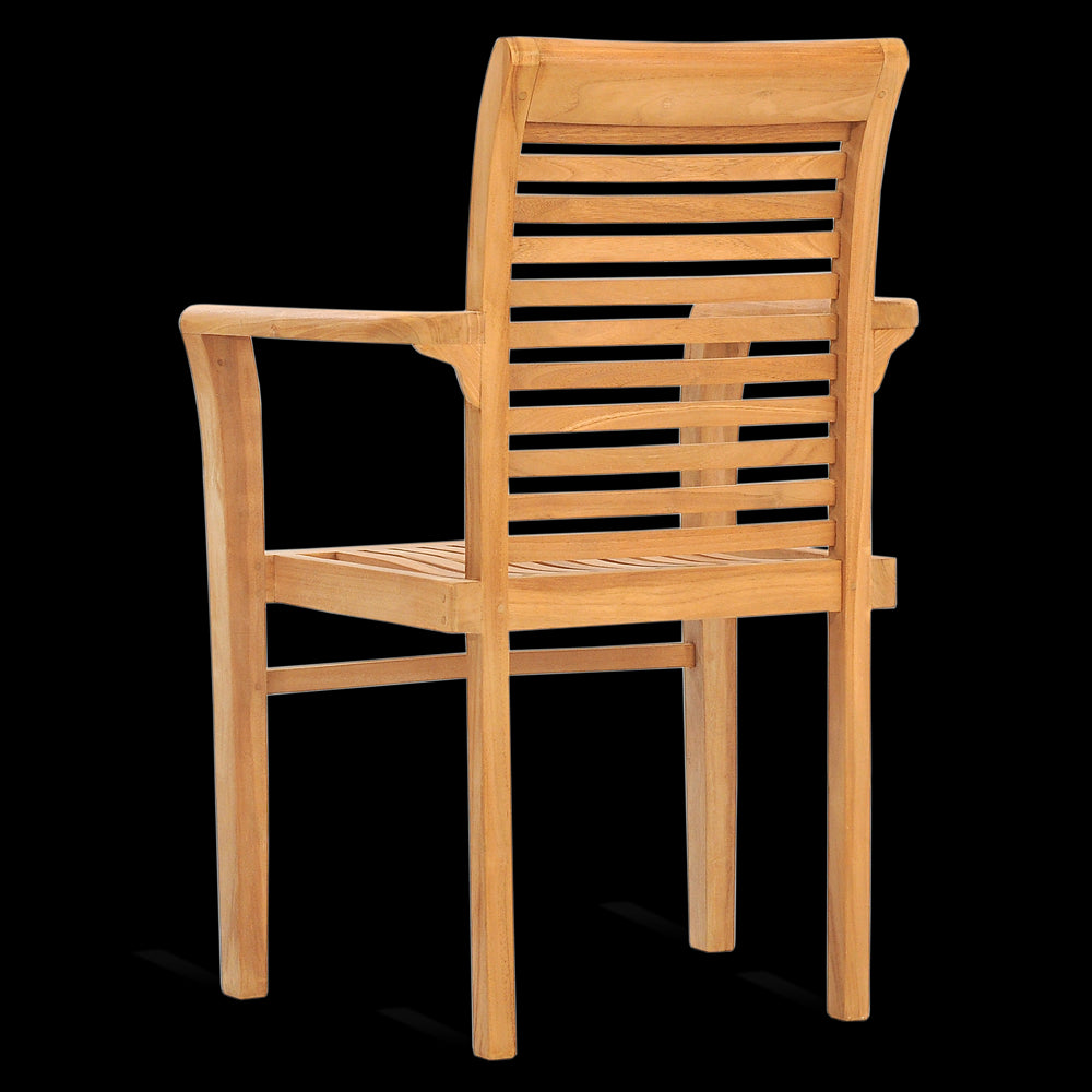 Garden chair stackable