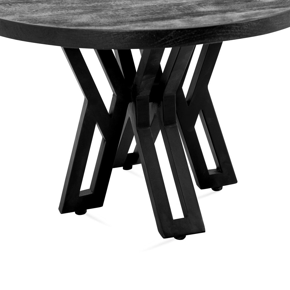 Salontafel Rond Yana Zwart 60