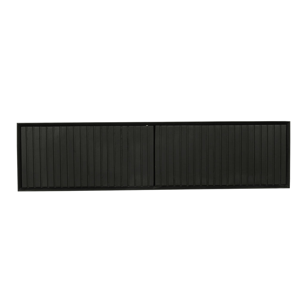Zwevend tv-meubel Madison Zwart | 120 cm