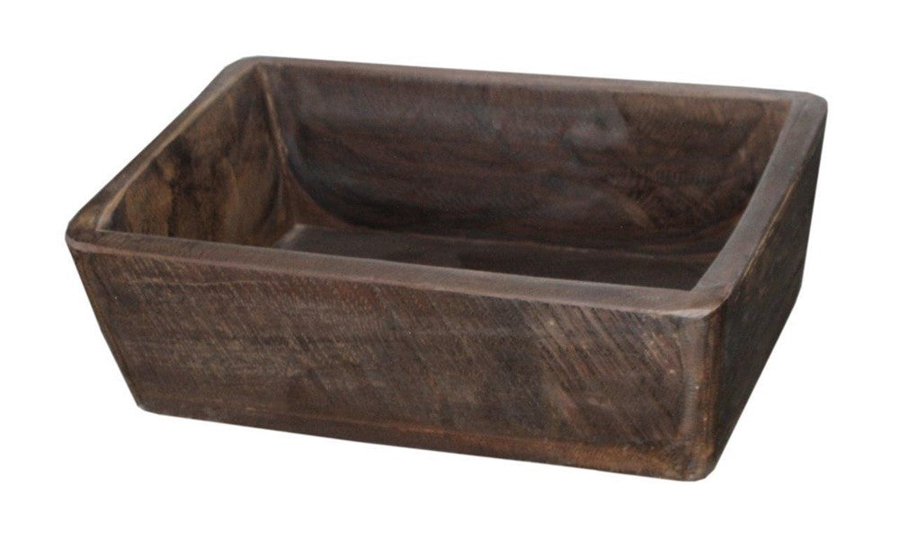 Schaal India Oud Hout Uniek 283327
