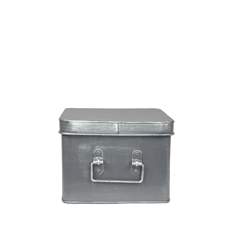LABEL51 Media Storage Box - Grijs - Metaal - L