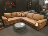 Hoekbank Gieten - Stof 6108 Cognac - 244x282 cm
