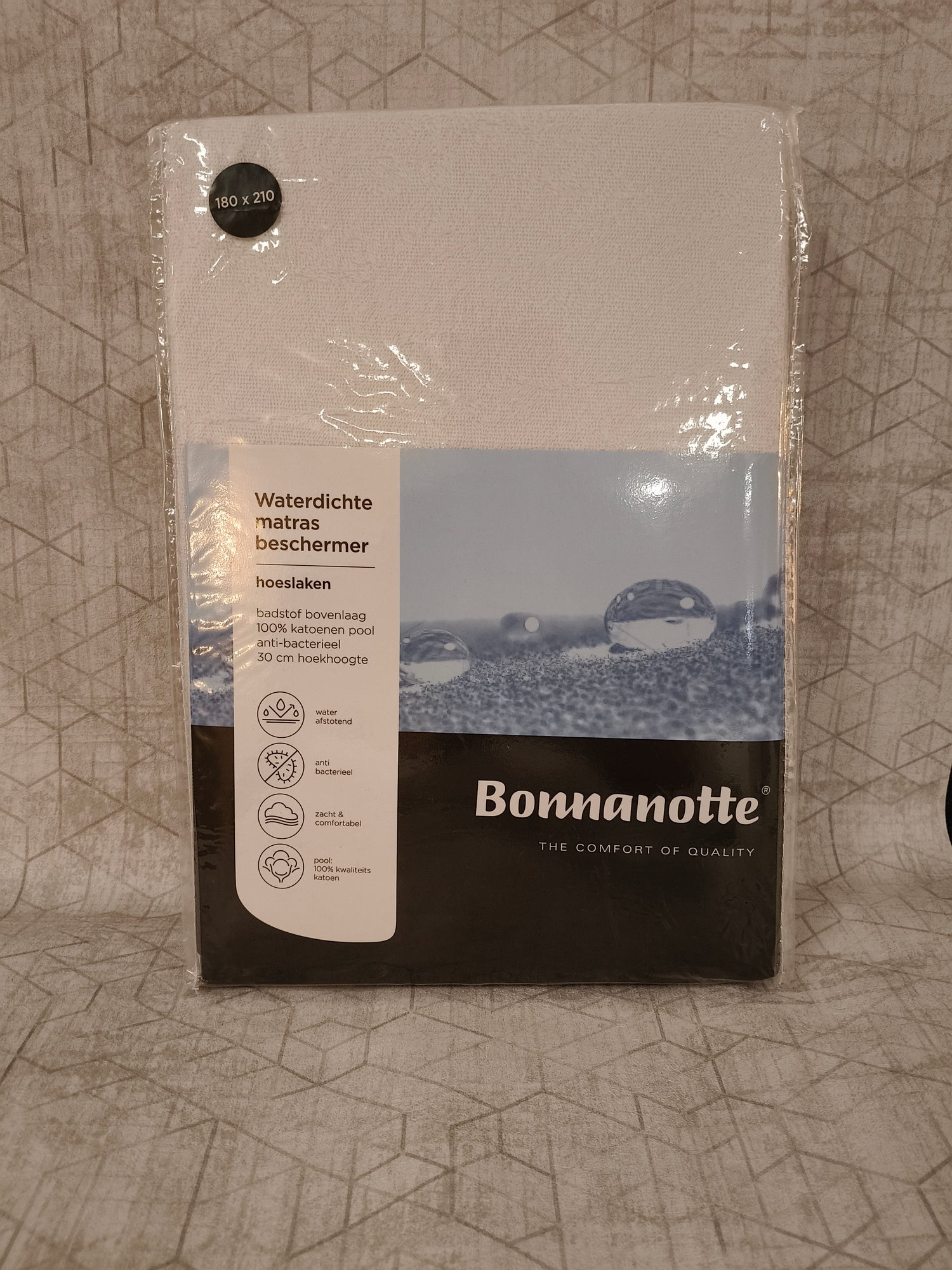 Bonnanotte Waterdichte Matrasbeschermer – Hoeslaken – 180 x 210 cm