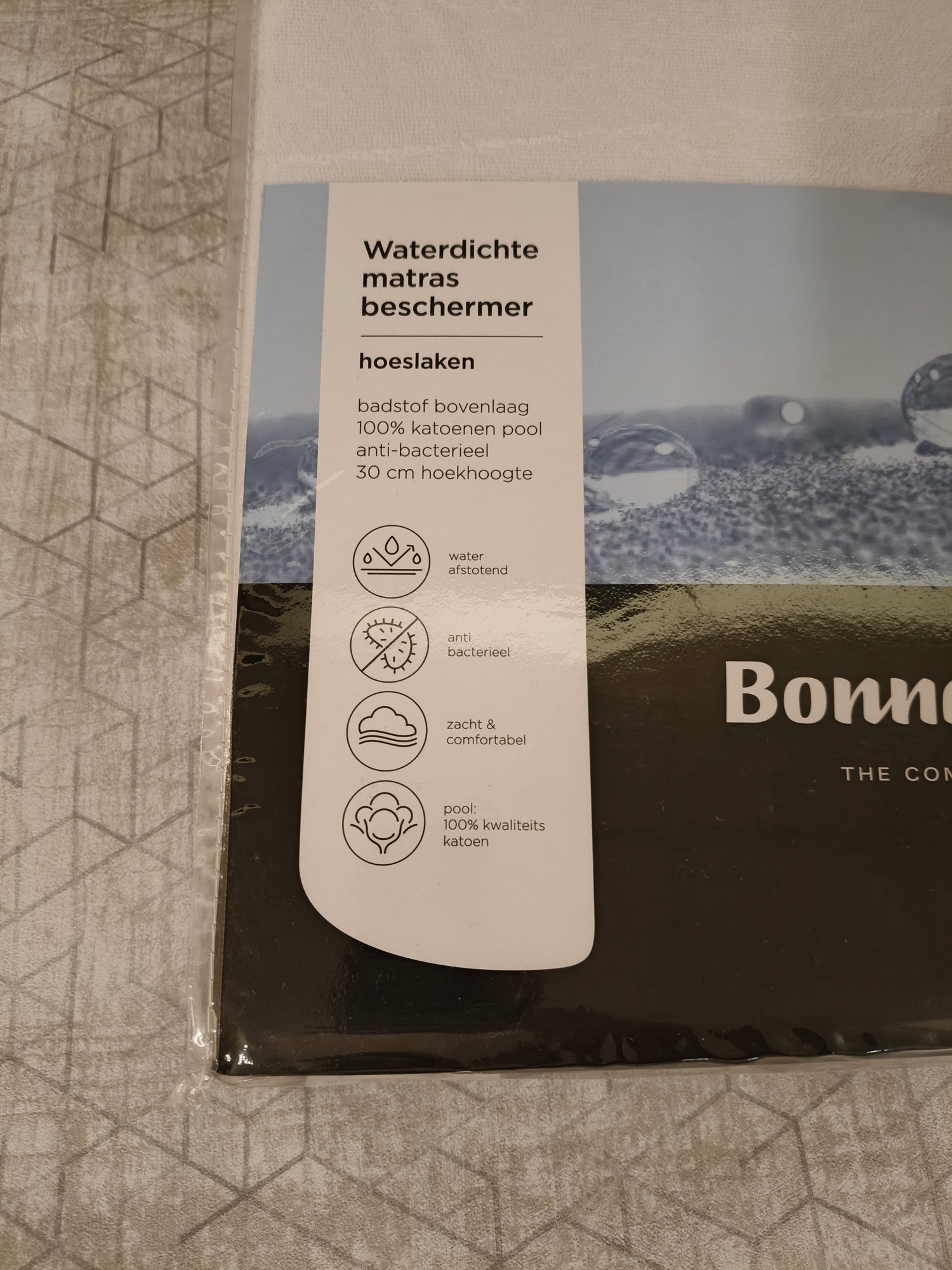 Bonnanotte Waterdichte Matrasbeschermer – Hoeslaken – 180 x 210 cm