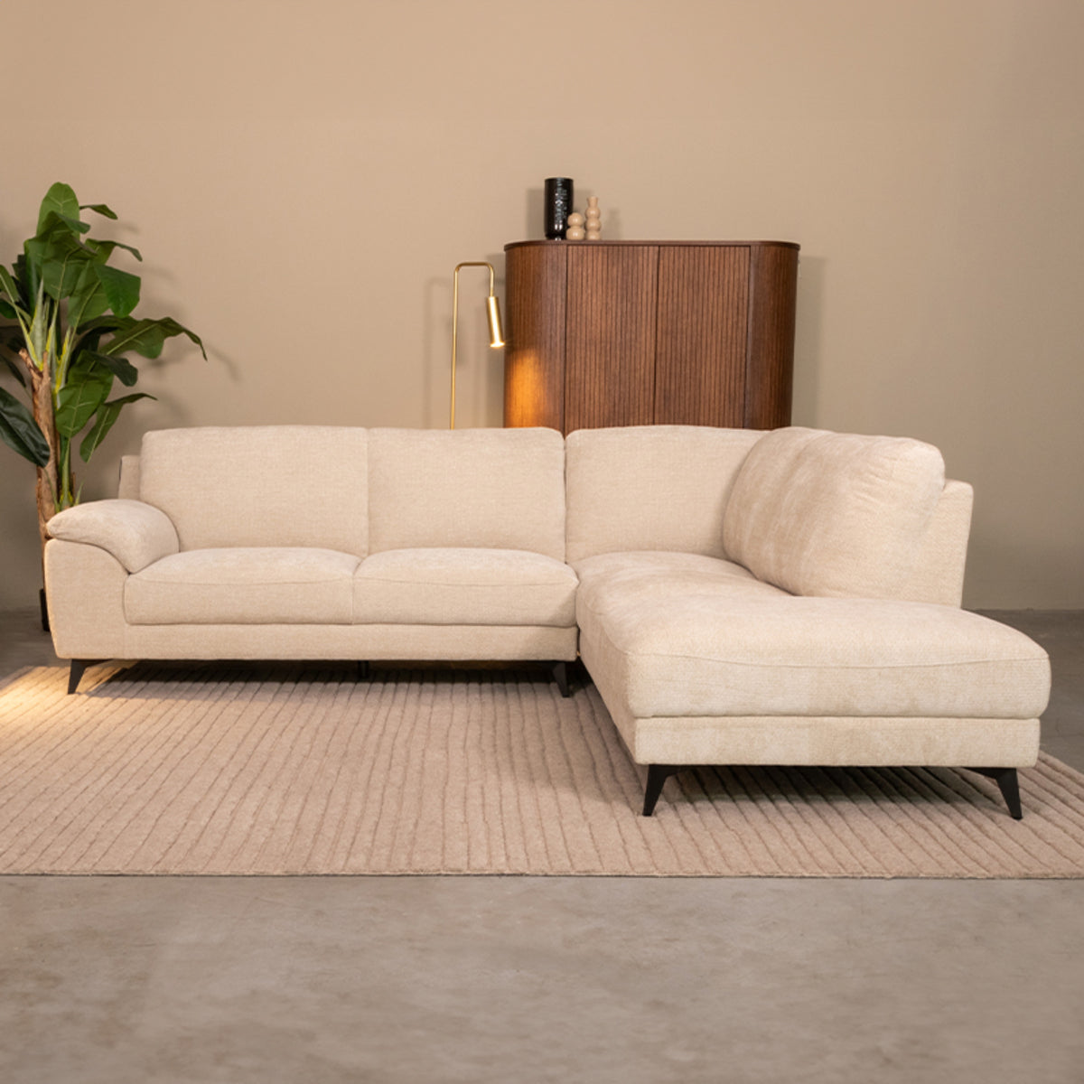 Corner sofa Santino Right 257x94-215x85 cm