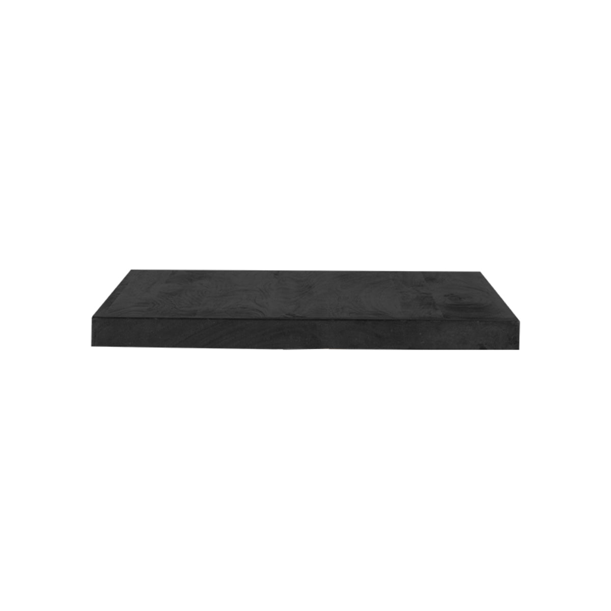 LABEL51 Eetkamertafel Tafelblad Straight Edge - Zwart - Mangohout - 70 cm