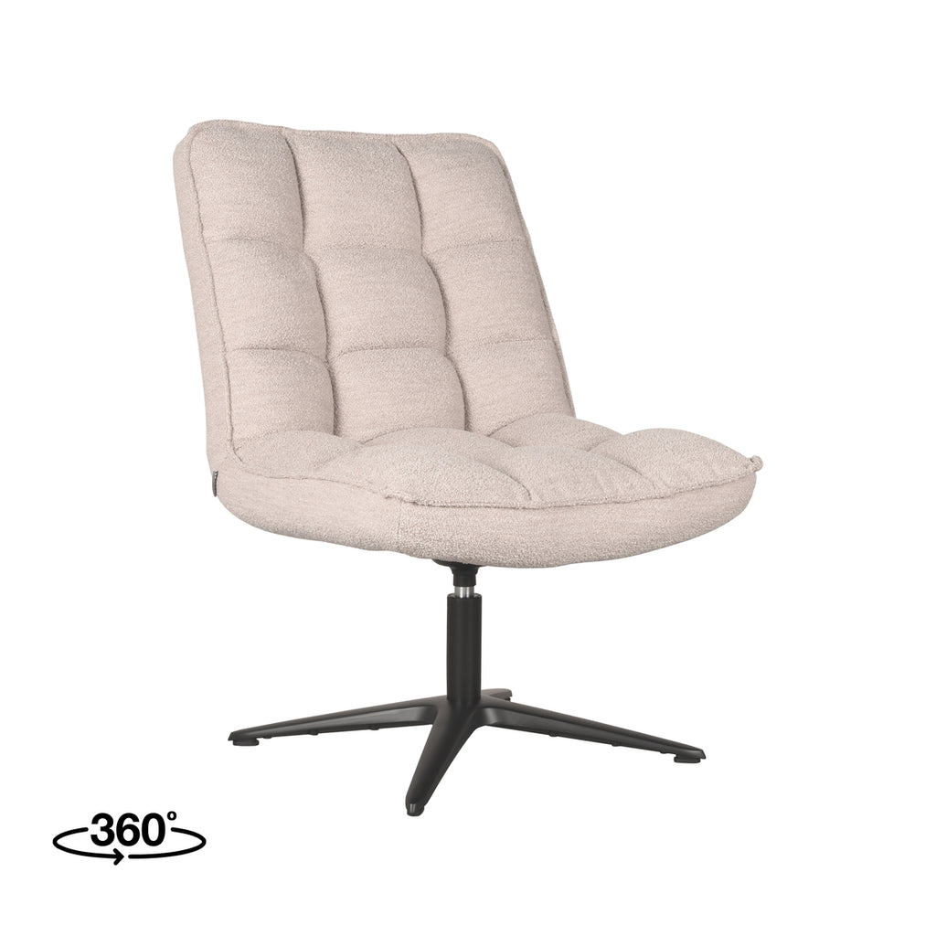 LABEL51 Fauteuil Vince - Natuurlijk - Lus