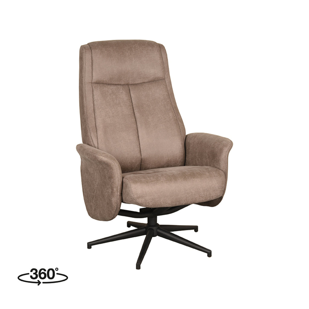 Ligstoel Bergen 77x76x105 cm